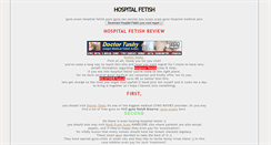 Desktop Screenshot of hospital-fetish.com